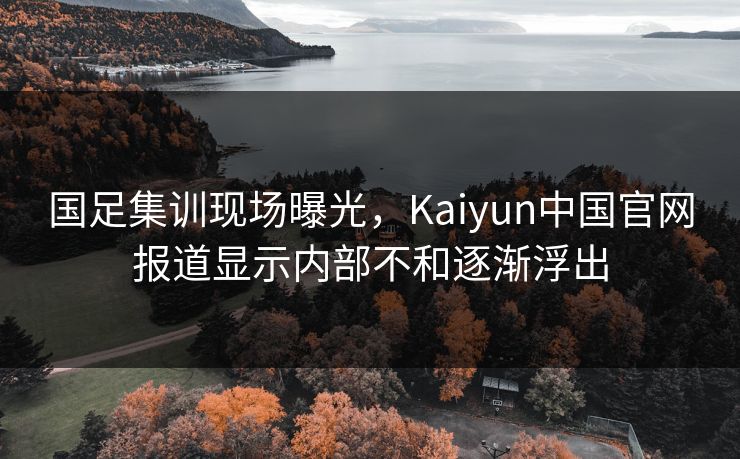 国足集训现场曝光，Kaiyun中国官网报道显示内部不和逐渐浮出